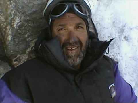 
A Physically Beat Juanito Oiarzabal Descending From K2 Summit July 27, 2004 - K2: El Gran Cristal Y El Leon Domado (Al Filo De Lo Imposible) DVD

